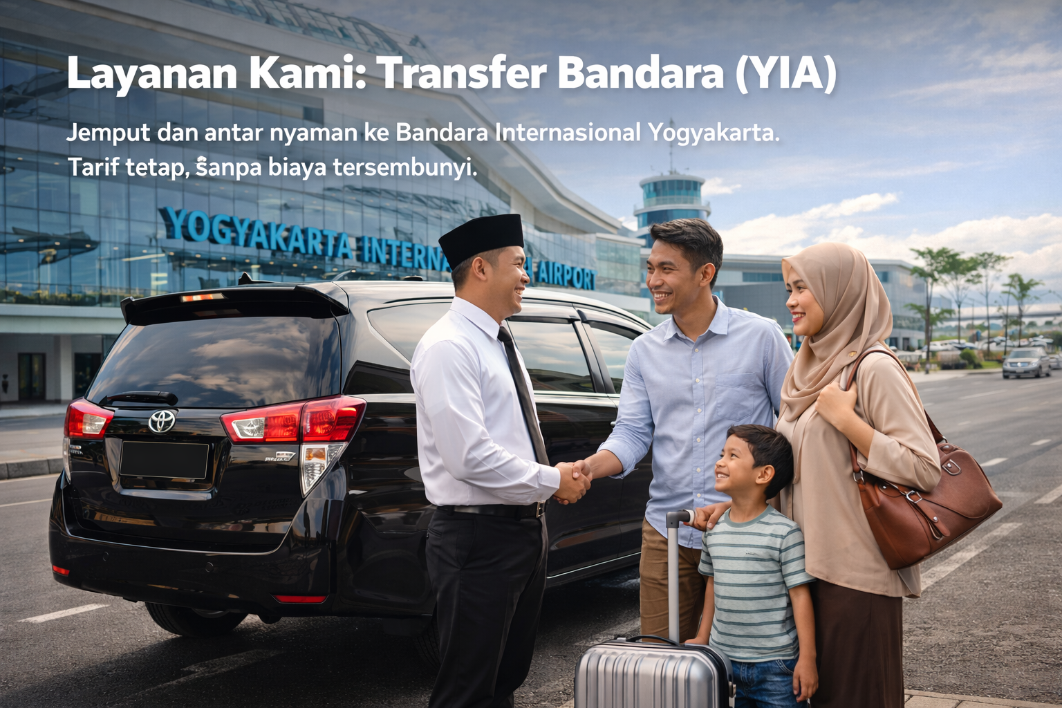 Transfer bandara ke Bandara Internasional Yogyakarta