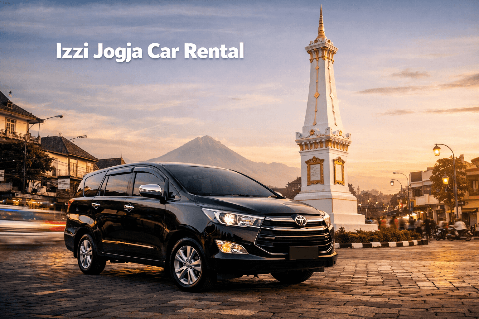 Mobil pribadi dengan sopir di Yogyakarta